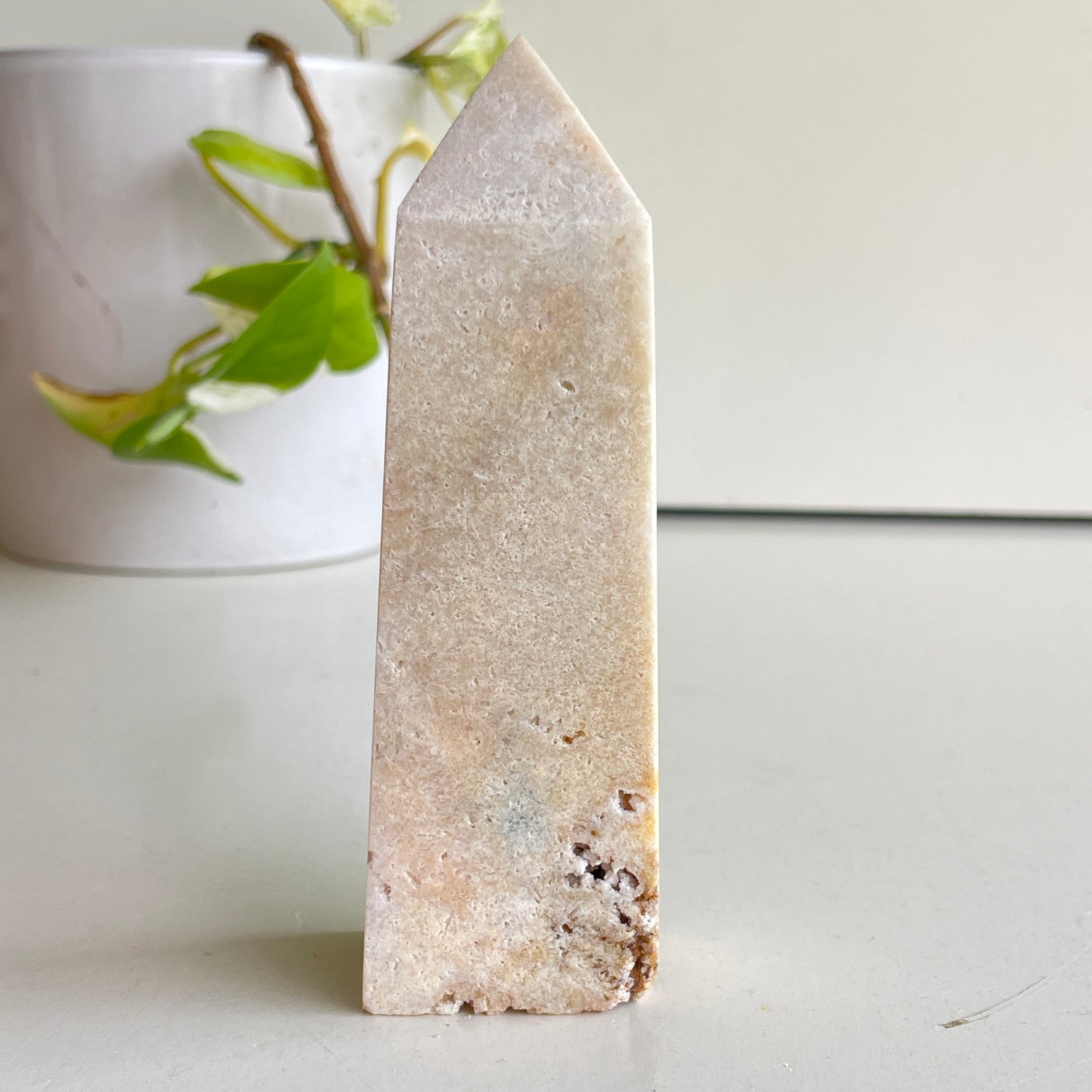 Pink Amethyst Obelisk 12.3cm