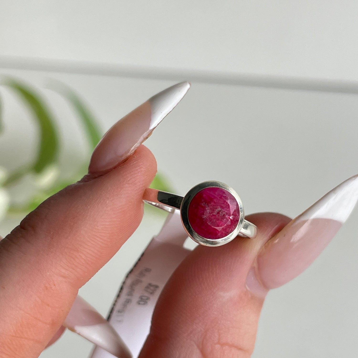 Ruby Round Ring