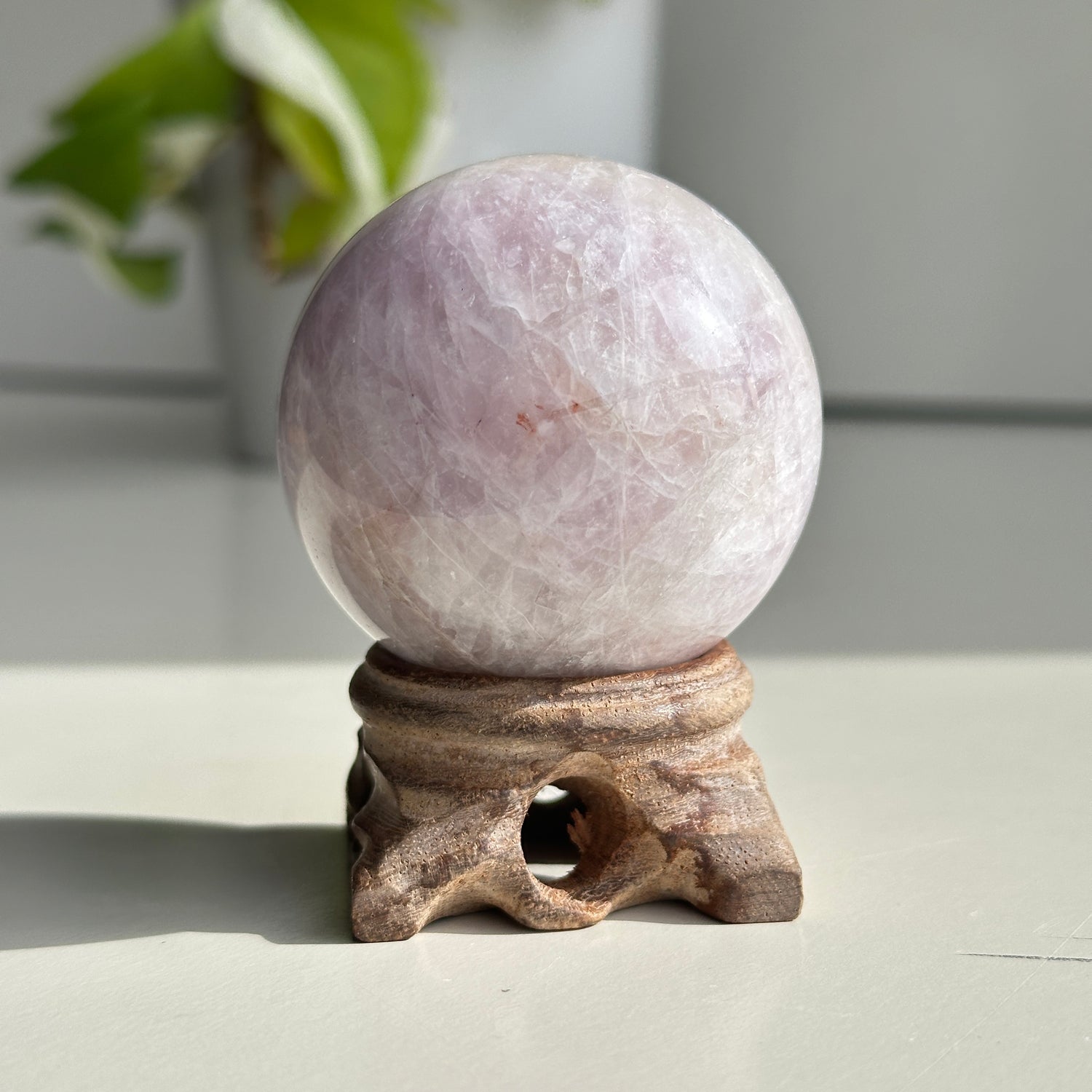 Amethyst Agate Sphere 5.2cm