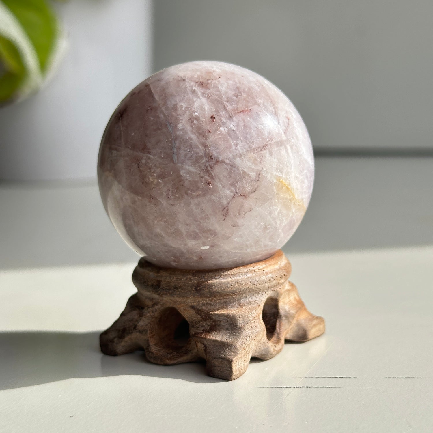 Amethyst Agate Sphere 5.2cm