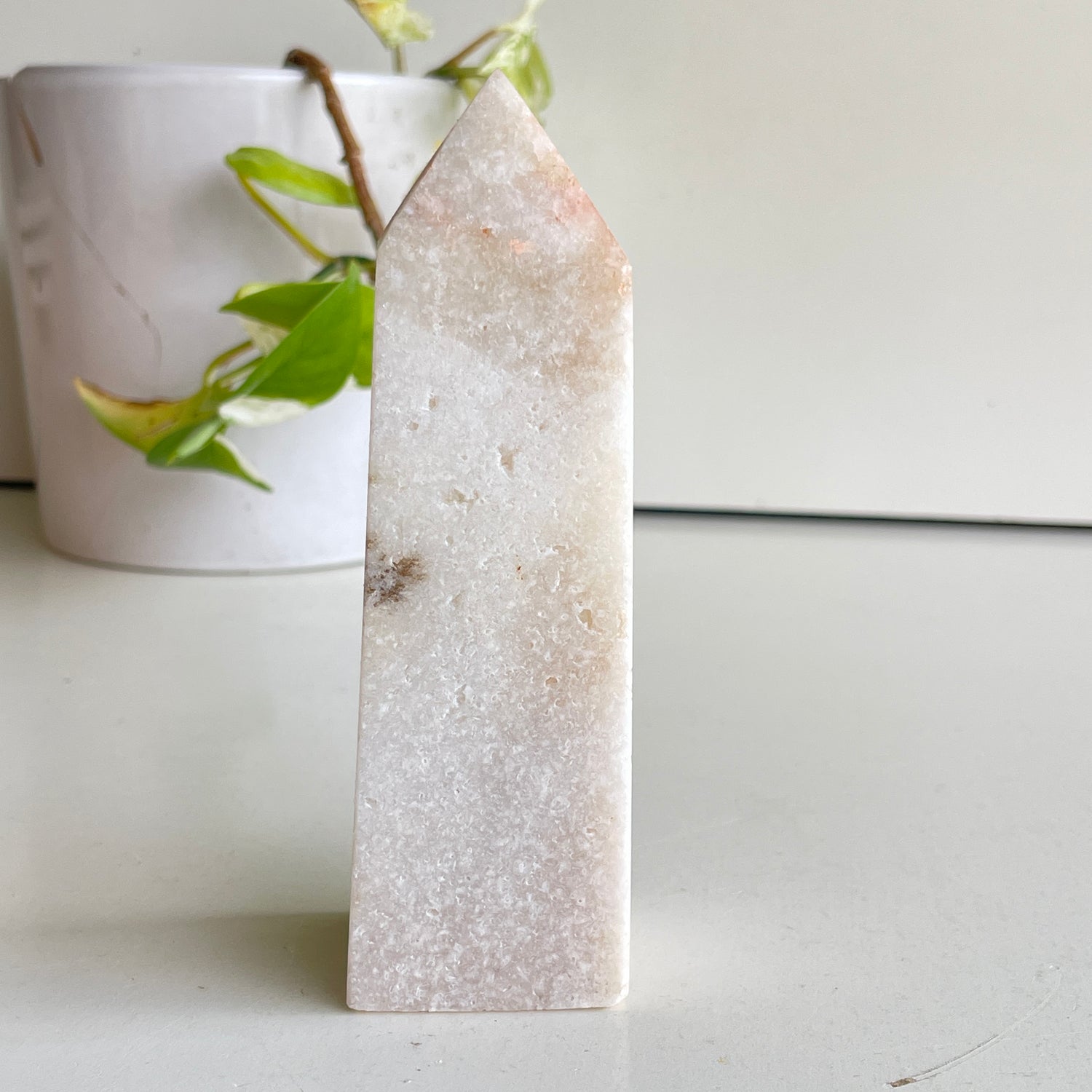 Pink Amethyst Obelisk 13.2cm