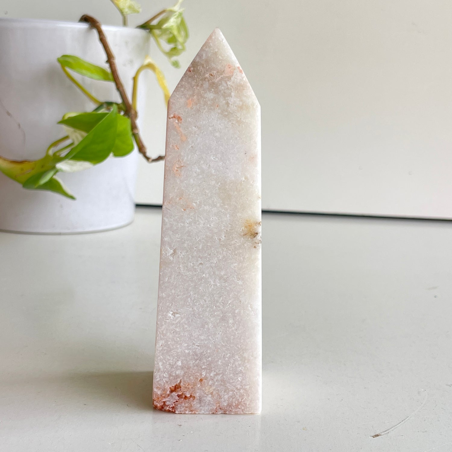 Pink Amethyst Obelisk 13.2cm