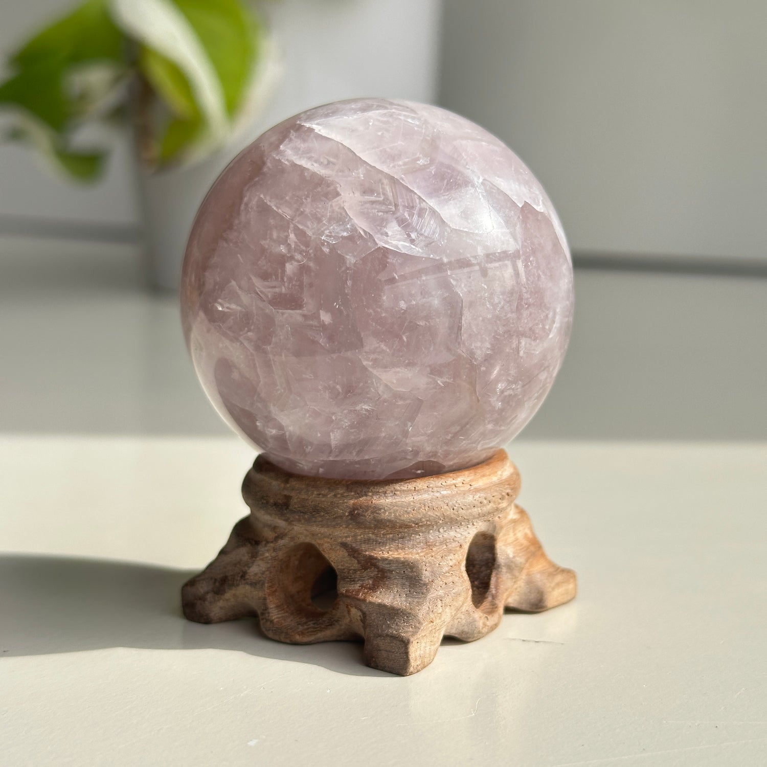Amethyst Agate Sphere 5.4cm