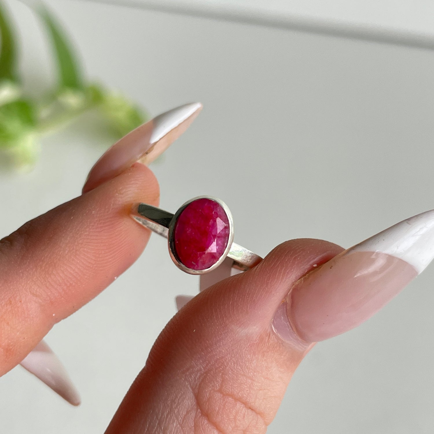 Ruby Oval Ring