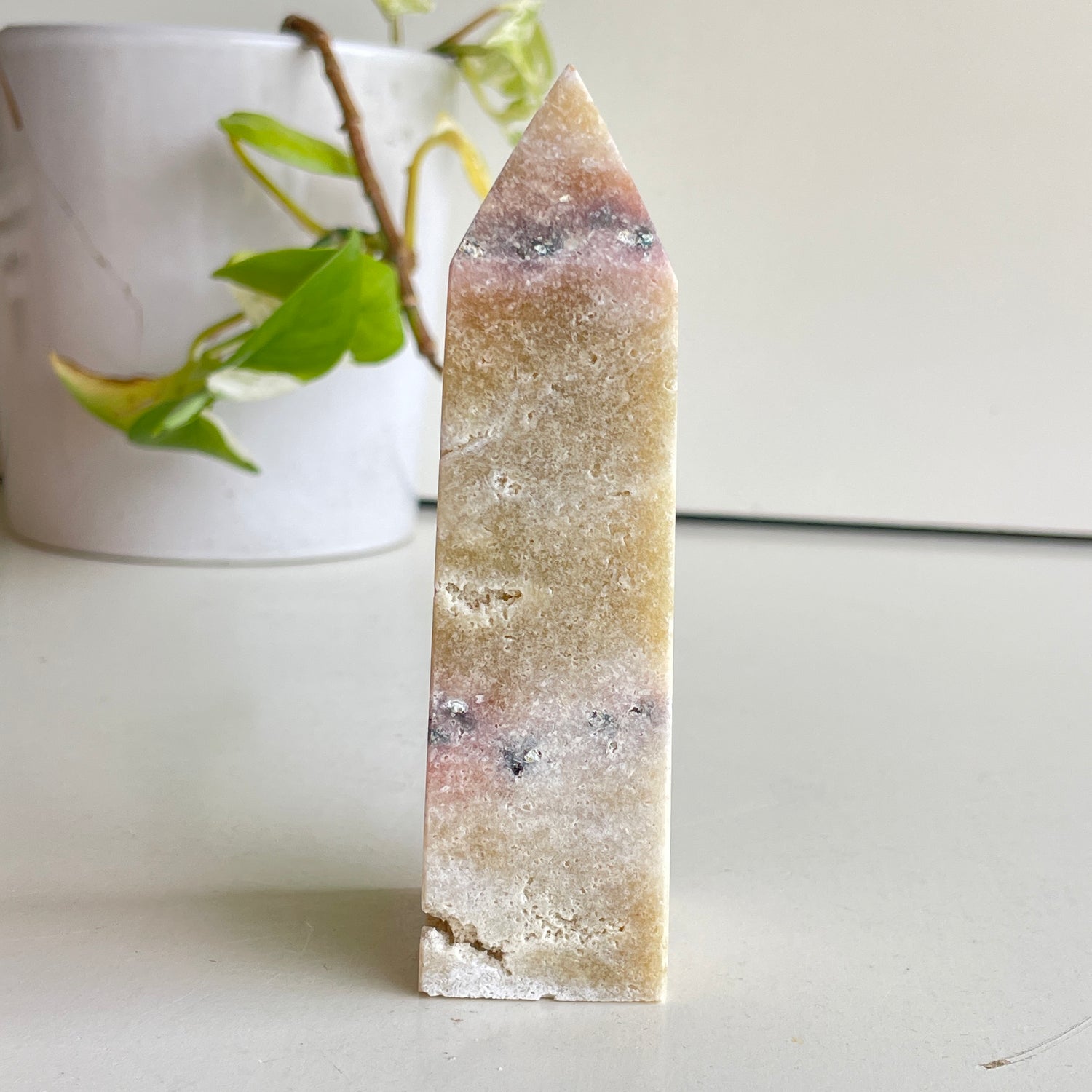 Pink Amethyst Obelisk 11.7cm