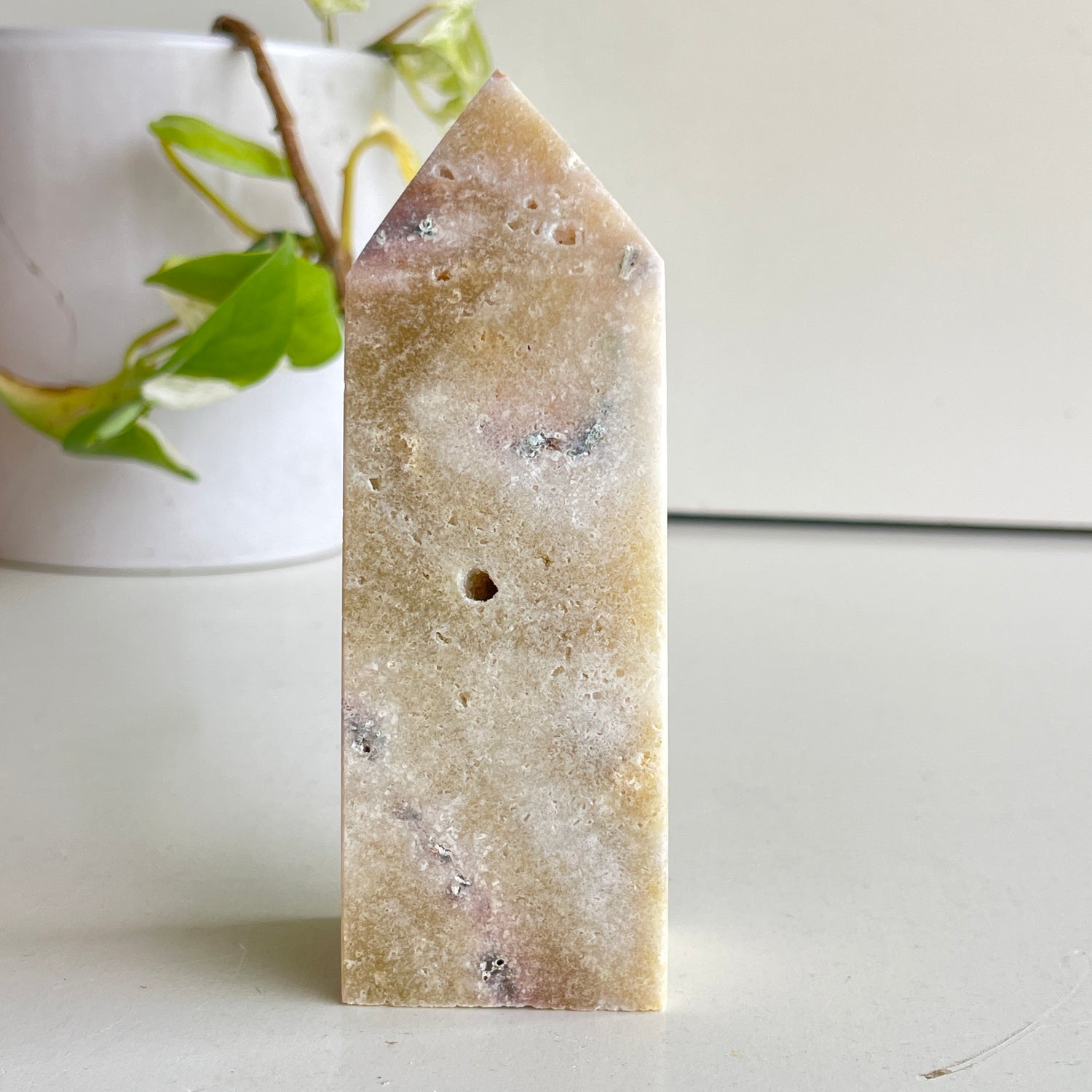 Pink Amethyst Obelisk 11.7cm