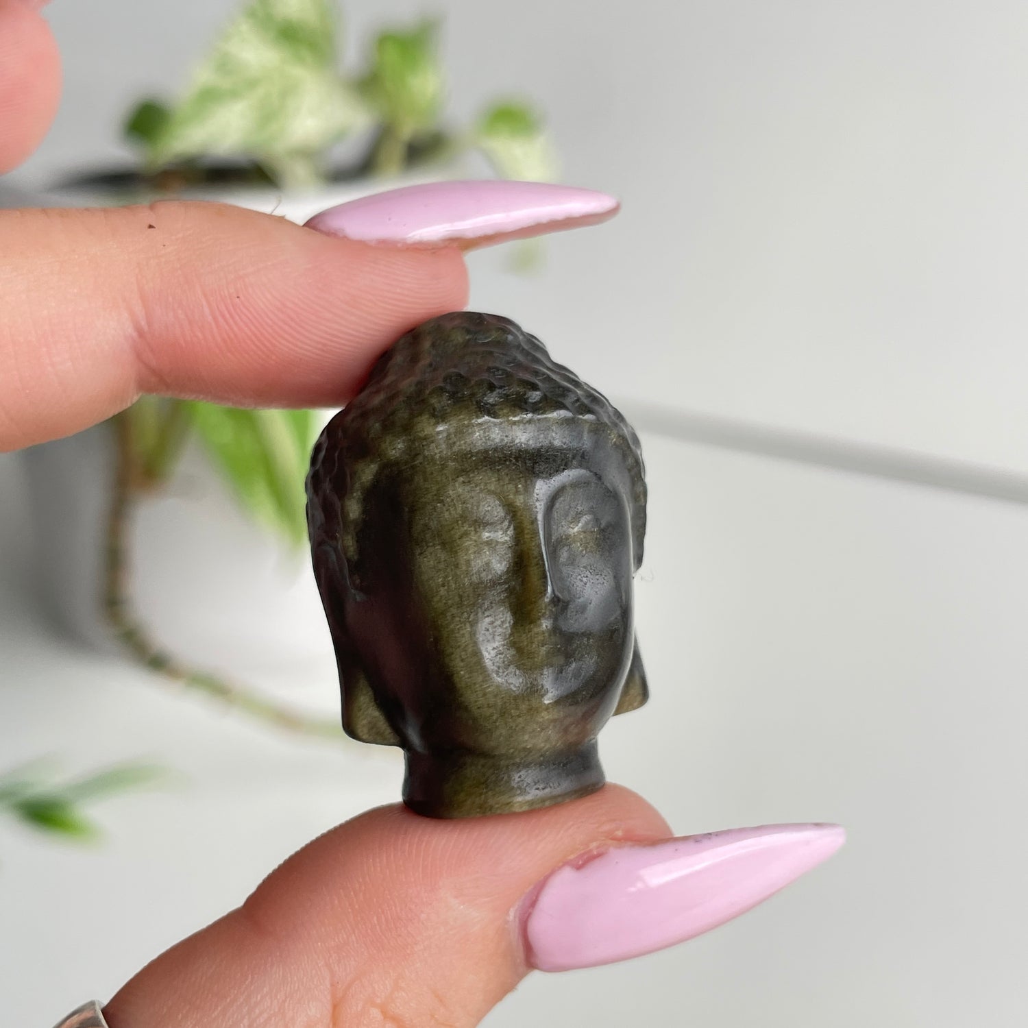 Crystal Buddha Head Assorted