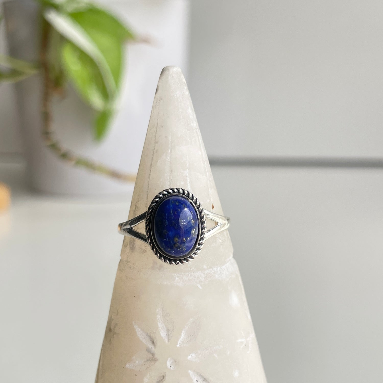 Lapis Lazuli Oval Ring