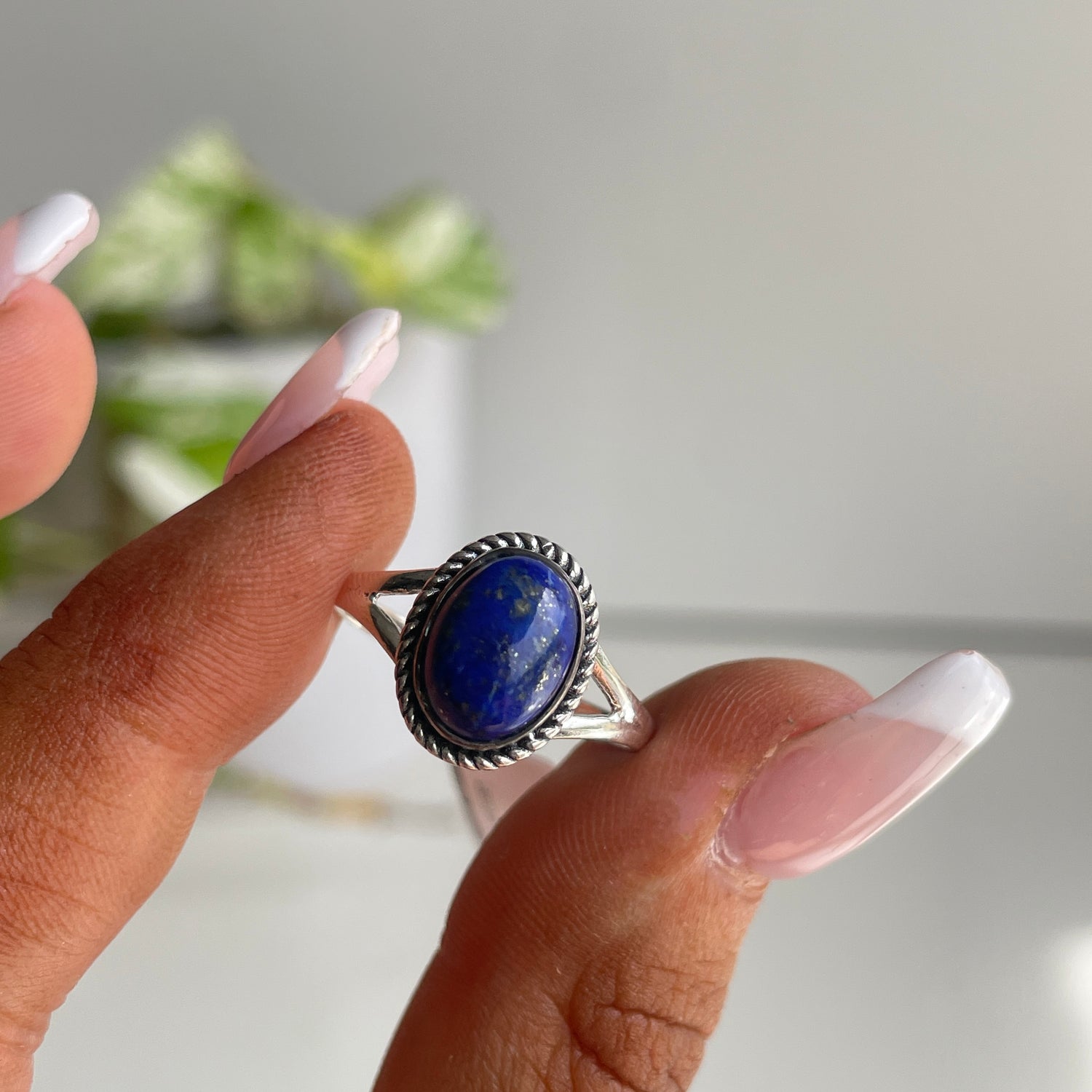 Lapis Lazuli Oval Ring