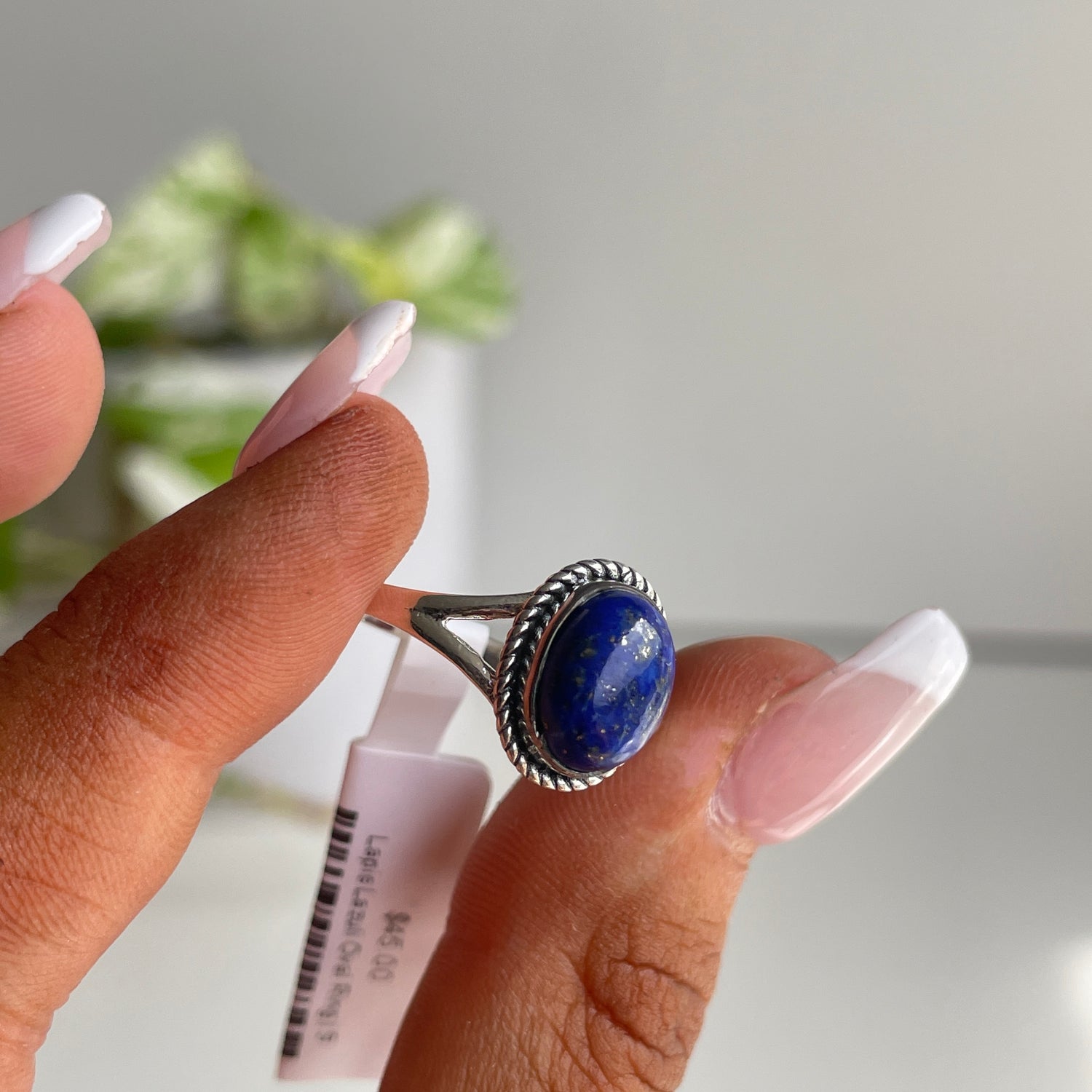 Lapis Lazuli Oval Ring
