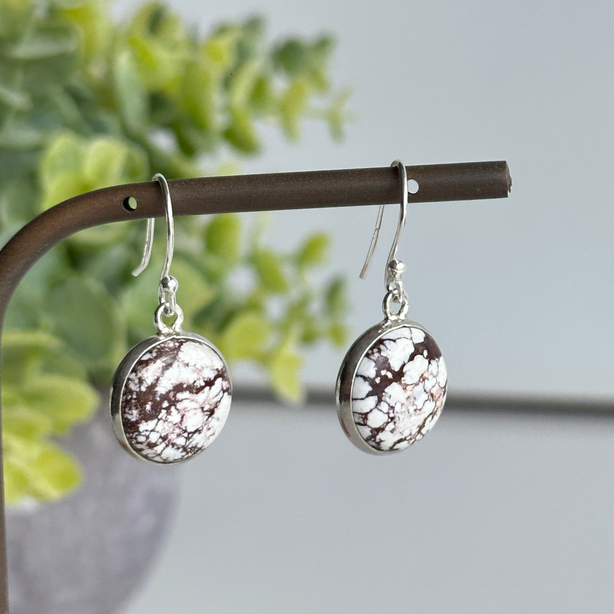 Wild Horse Round Earrings
