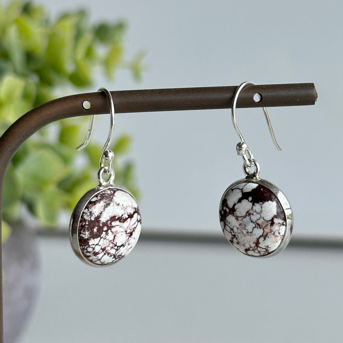 Wild Horse Round Earrings