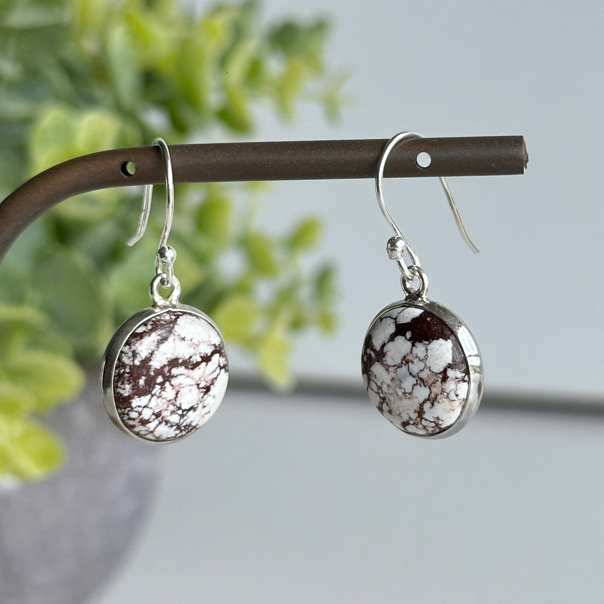Wild Horse Round Earrings