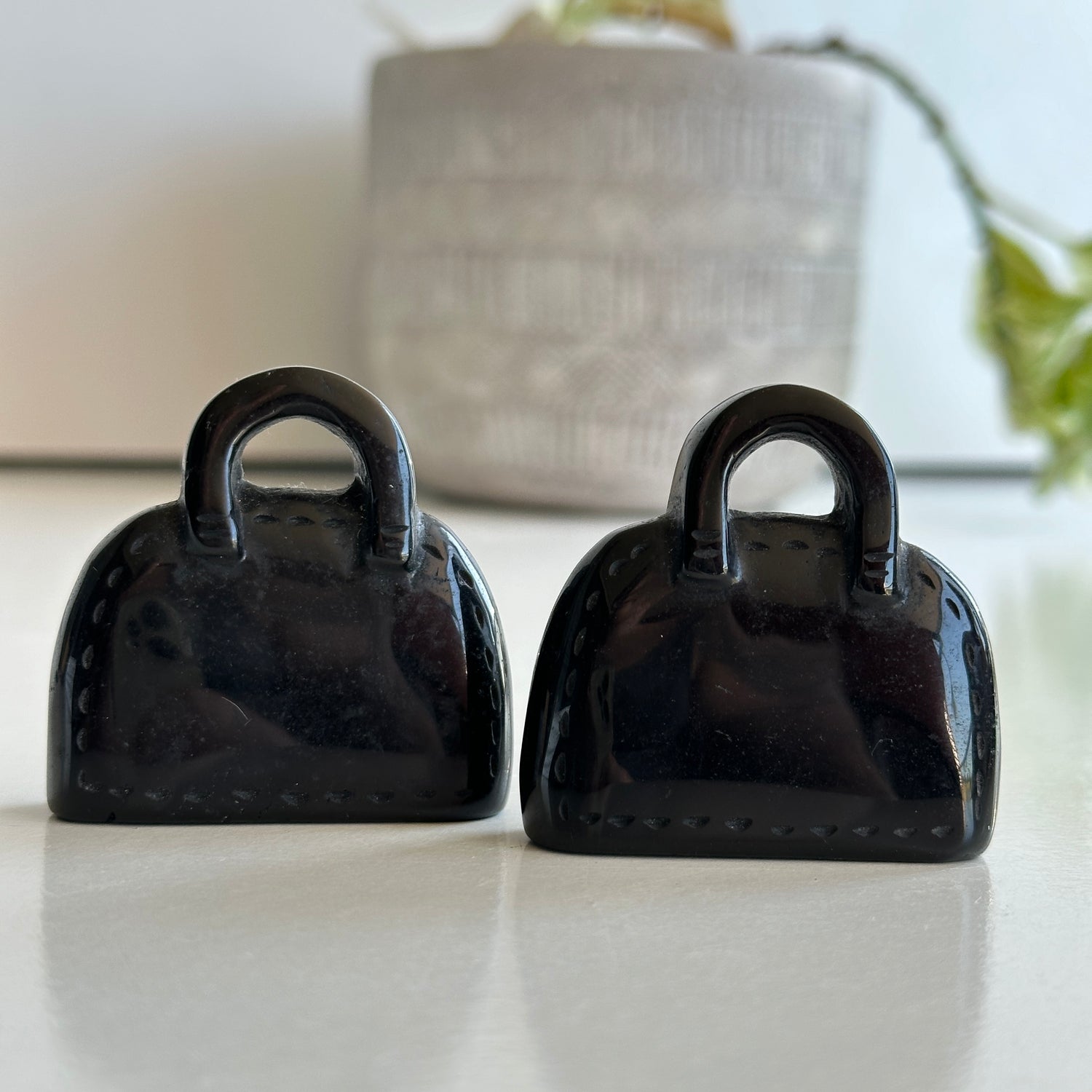 Black Obsidian Hand Bag