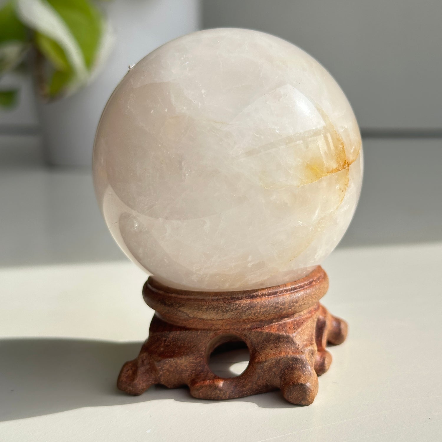 Amethyst Agate Sphere 6.8cm
