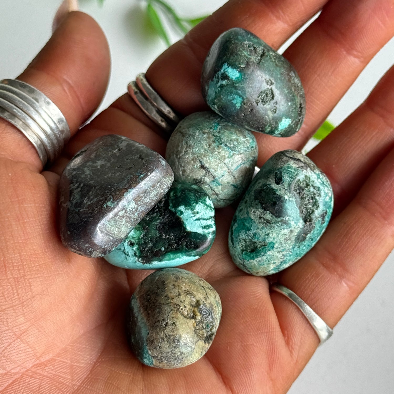 Shattuckite Tumbled
