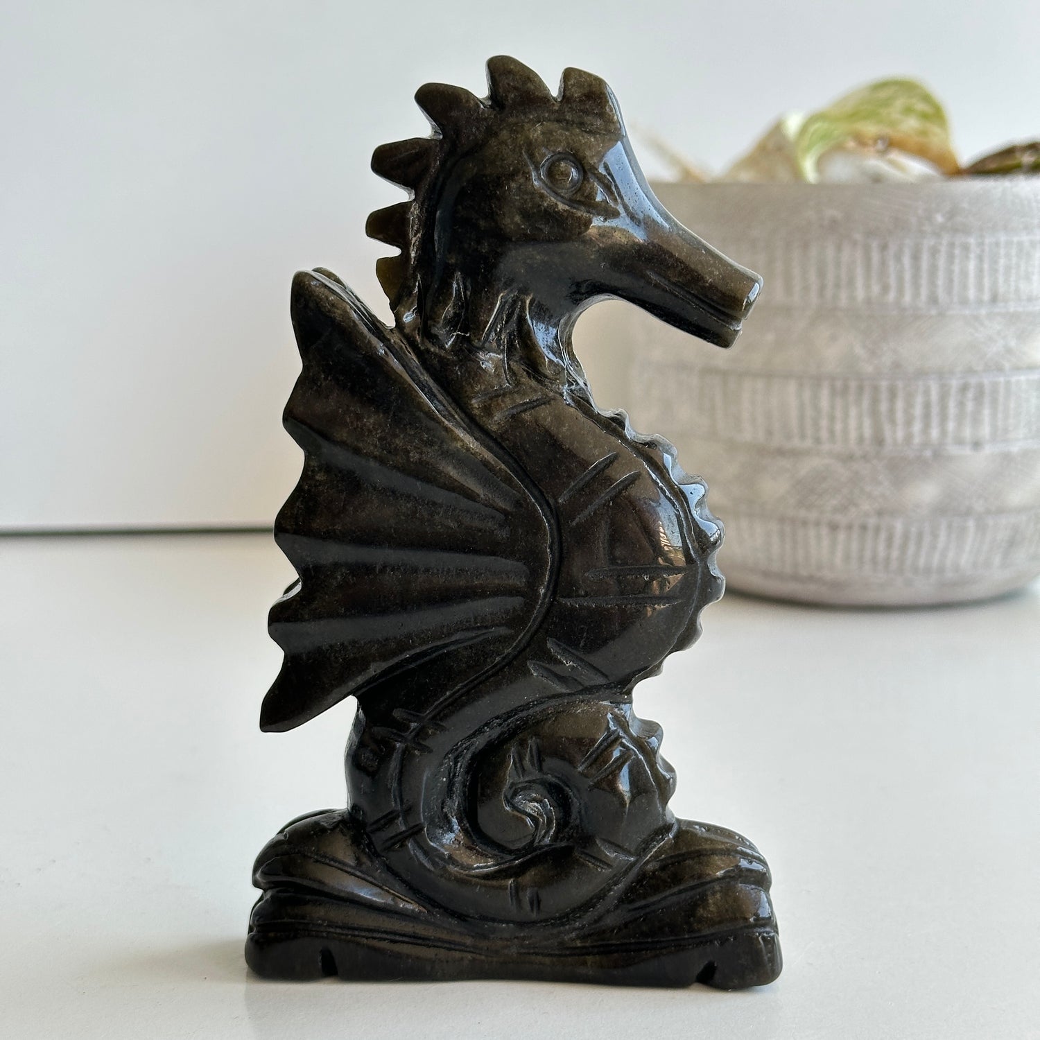 Obsidian Sea Horse 2