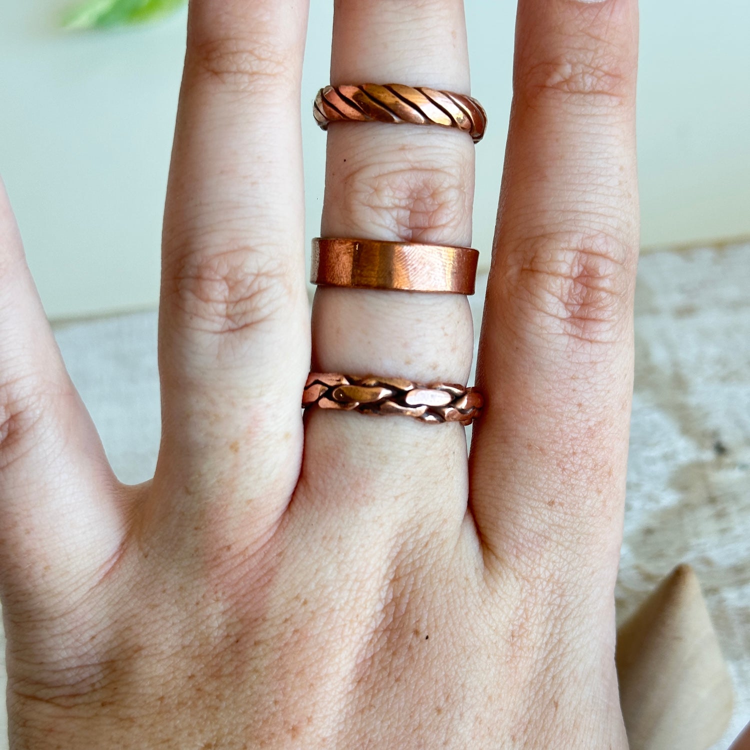 Assorted Copper Rings