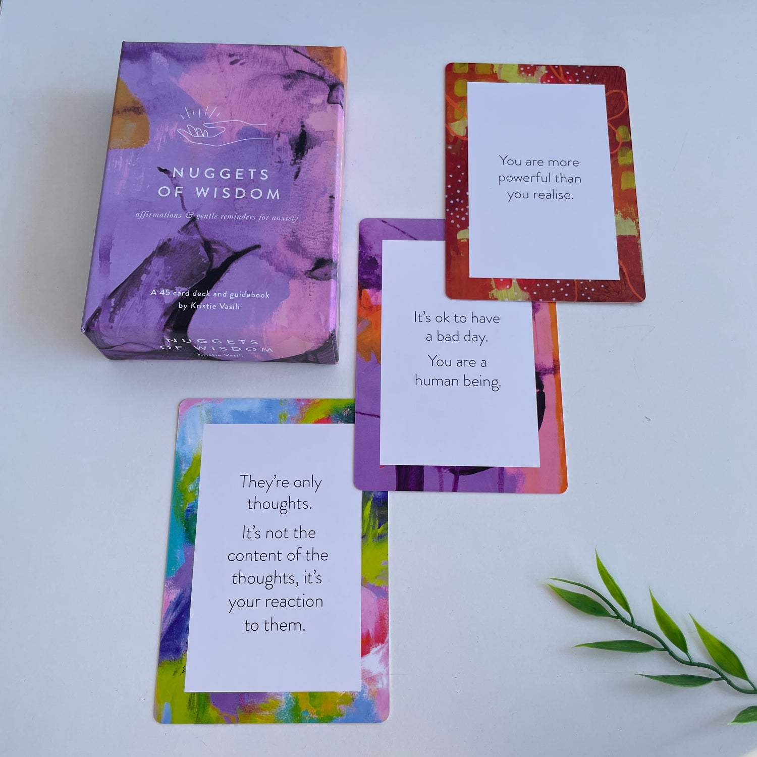 Nuggets Of Wisdom Cards  Kristie Vasili