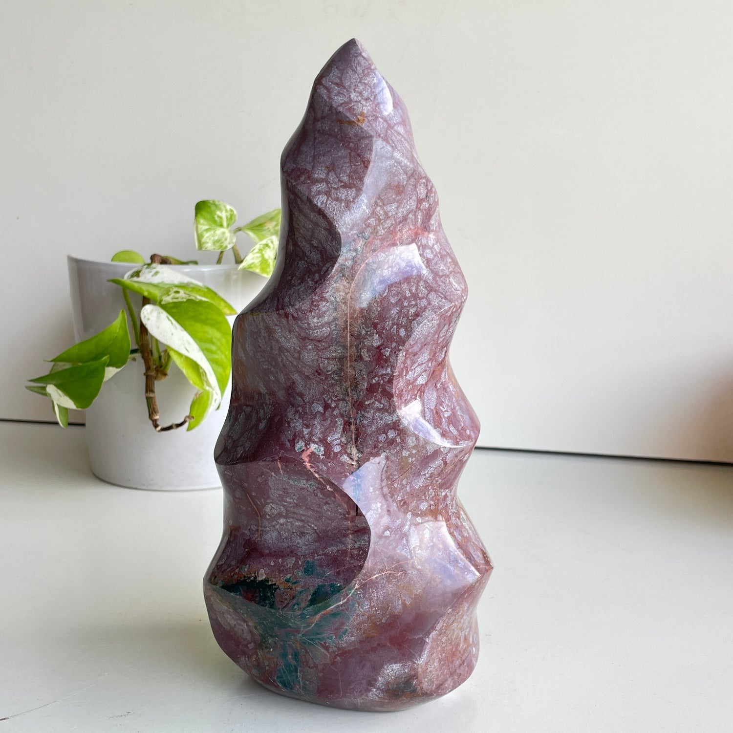 Ocean Jasper Flame 26cm