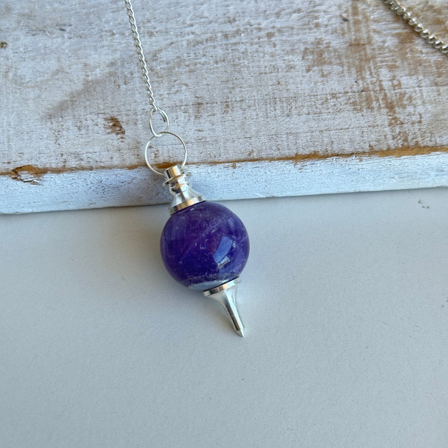 Crystal Ball Pendulum Plain