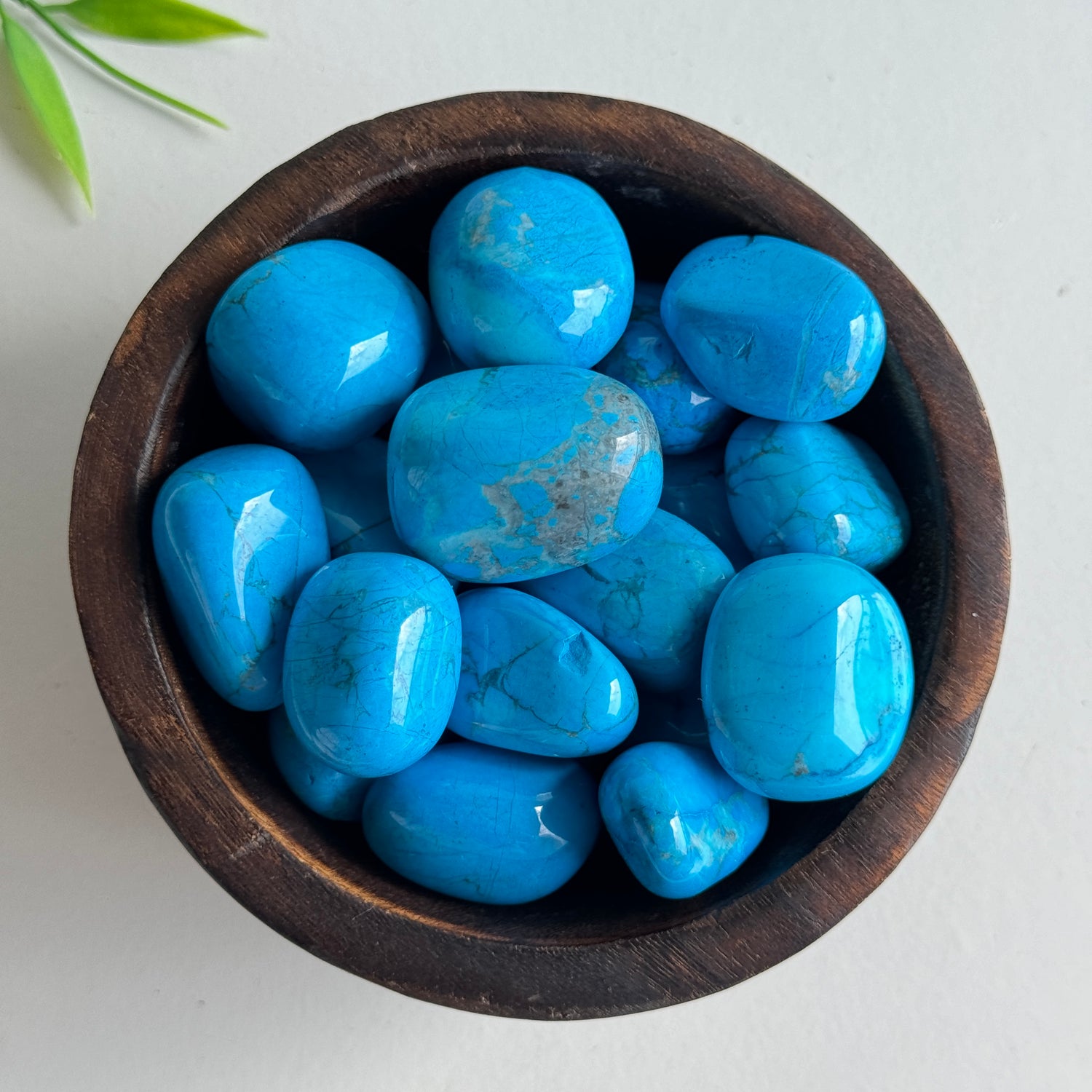 Blue Howlite Tumbled