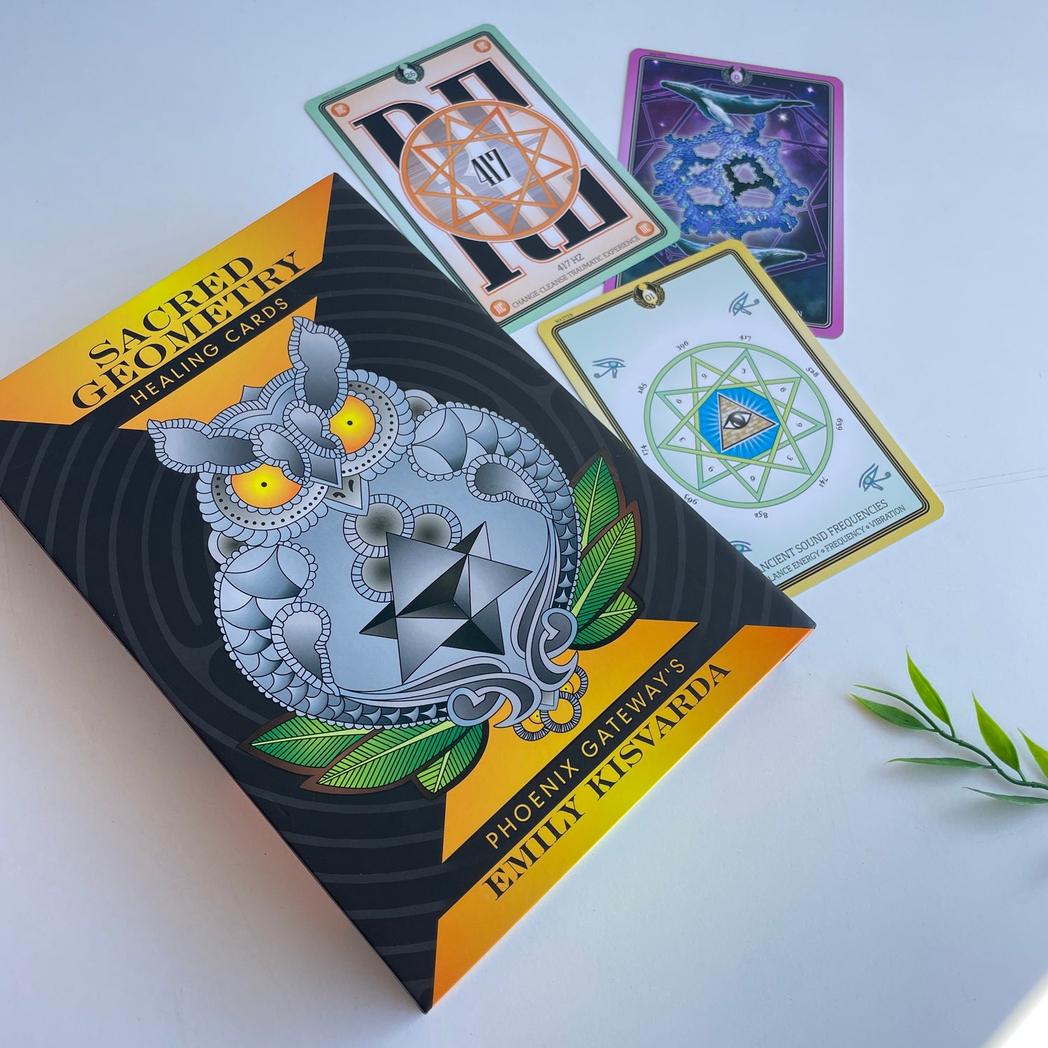 Sacred  Geometry Healing Cards Phoenix Gateways