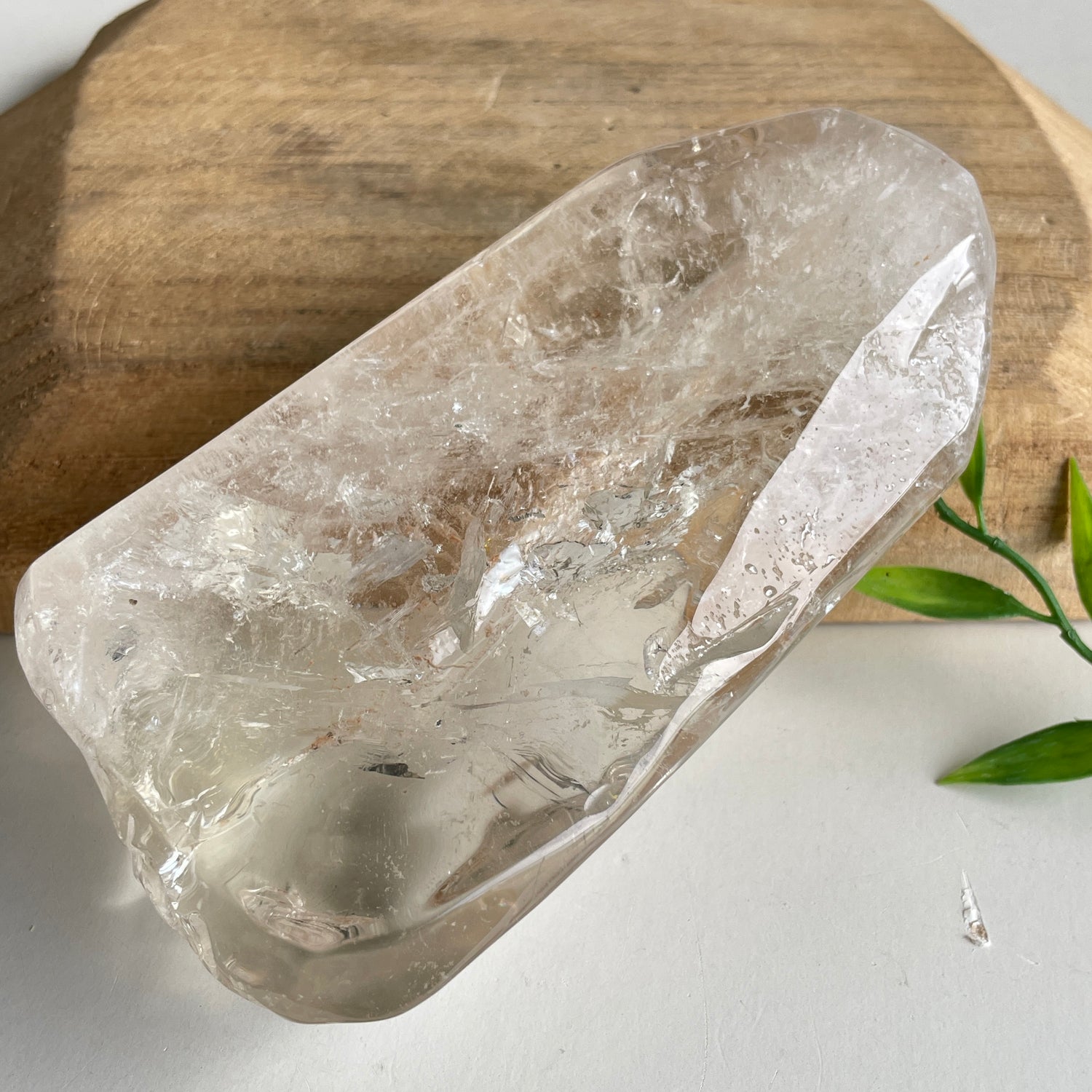 Clear Quartz Bowl 13.3cm