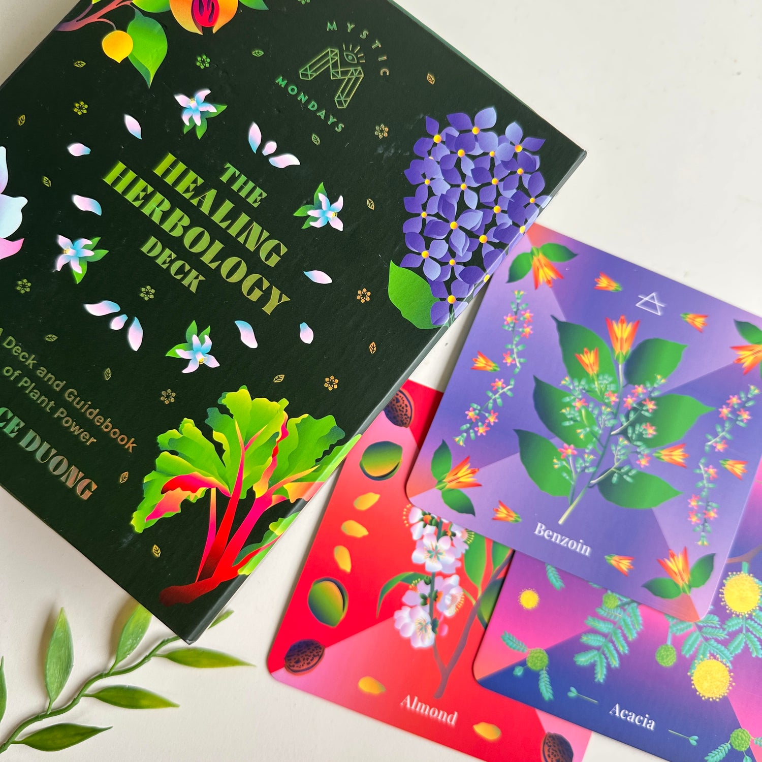Mystic Mondays The Healing Herbology Deck Grace Duong