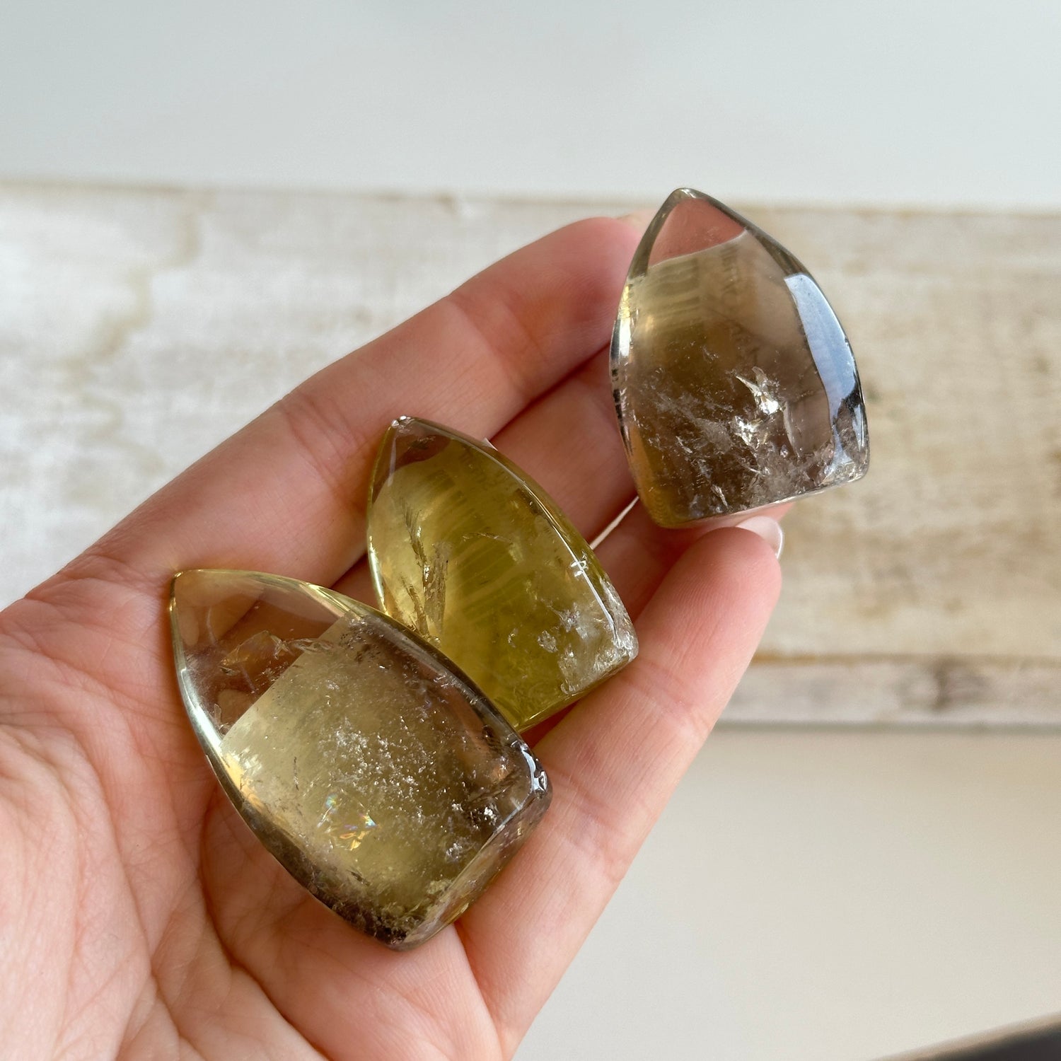 Smoky Citrine Flame Small