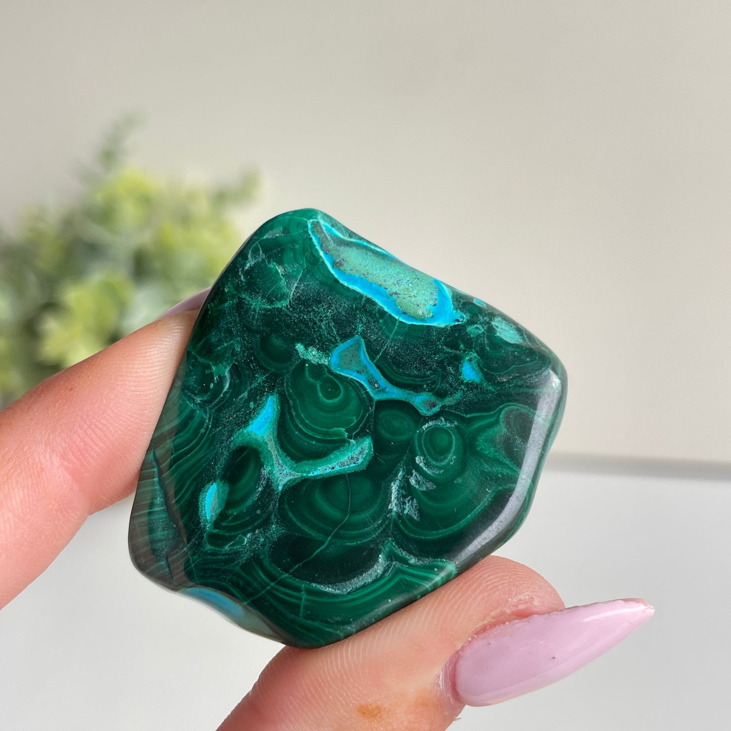 Malachite & Chrysocolla Freeform 58g