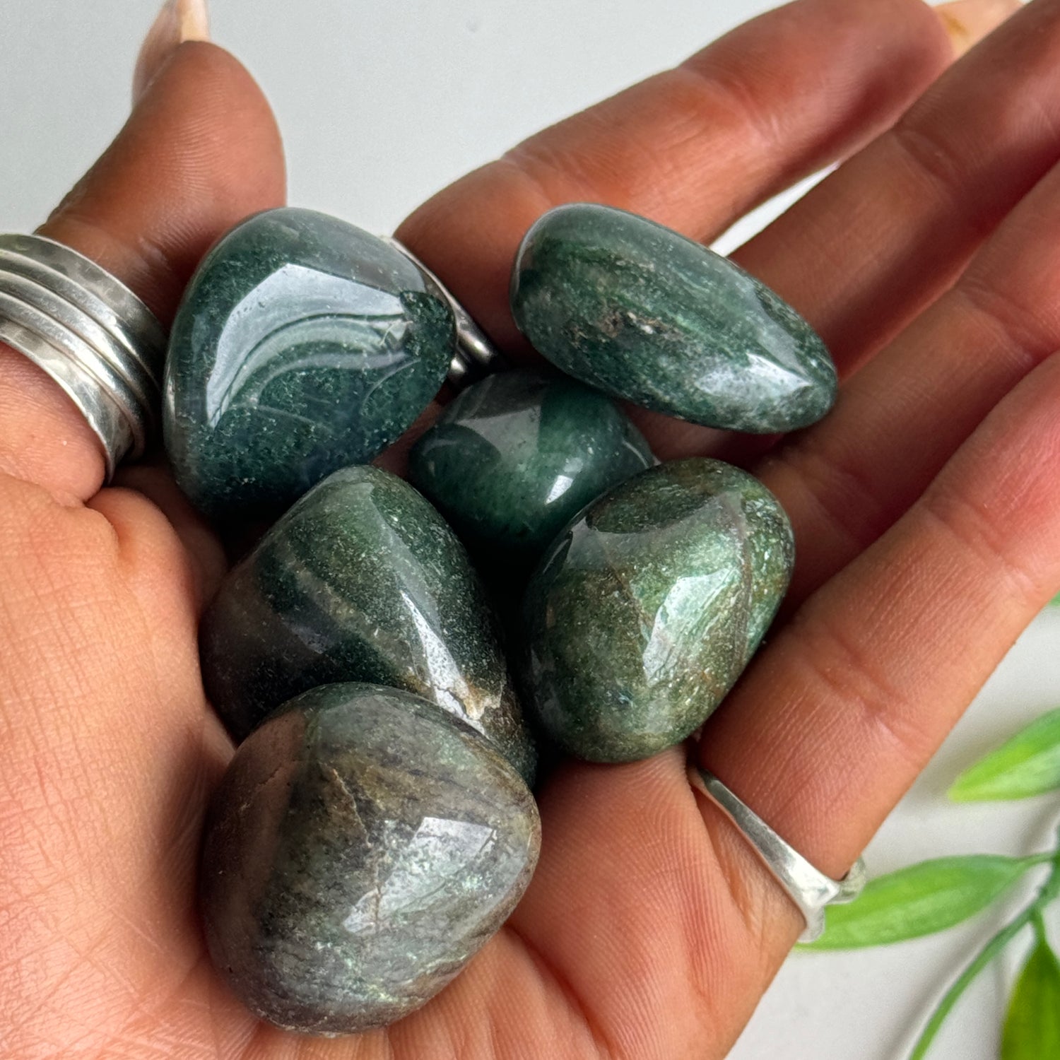 Fuchsite Tumbled