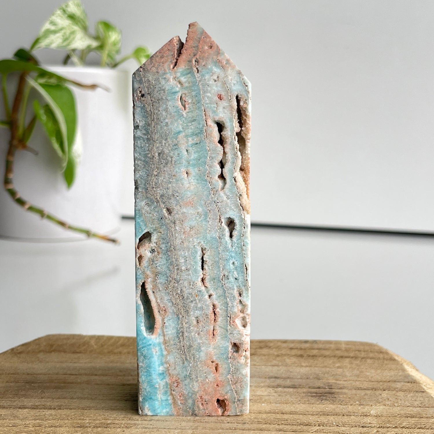 Aragonite Obelisk 11.5cm