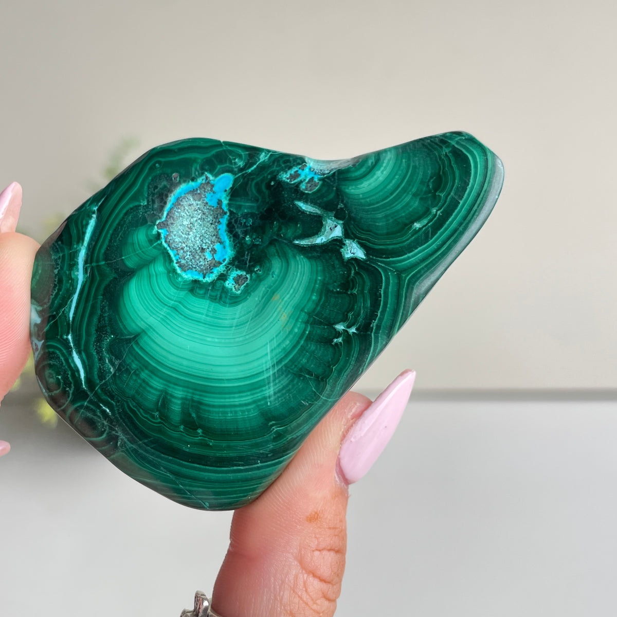 Malachite & Chrysocolla Freeform 104g