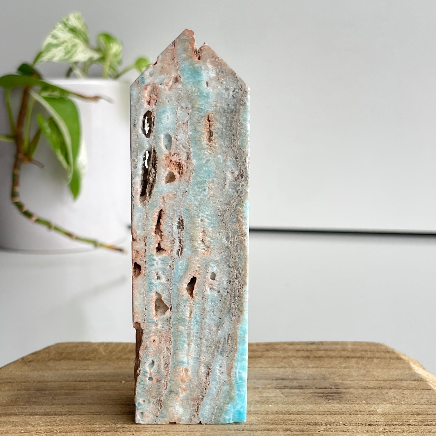 Aragonite Obelisk 11.5cm