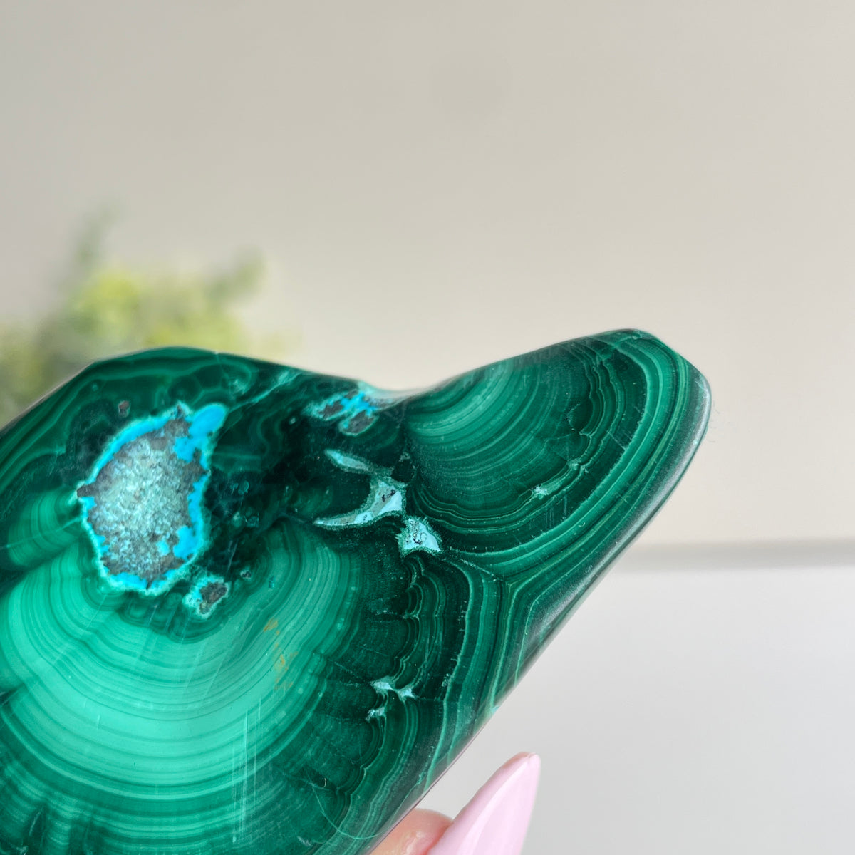 Malachite & Chrysocolla Freeform 104g