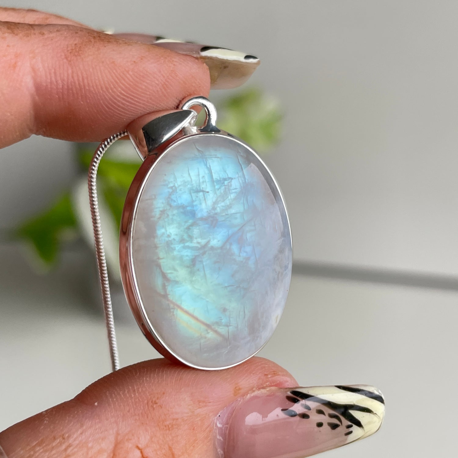 Moonstone Oval Pendant
