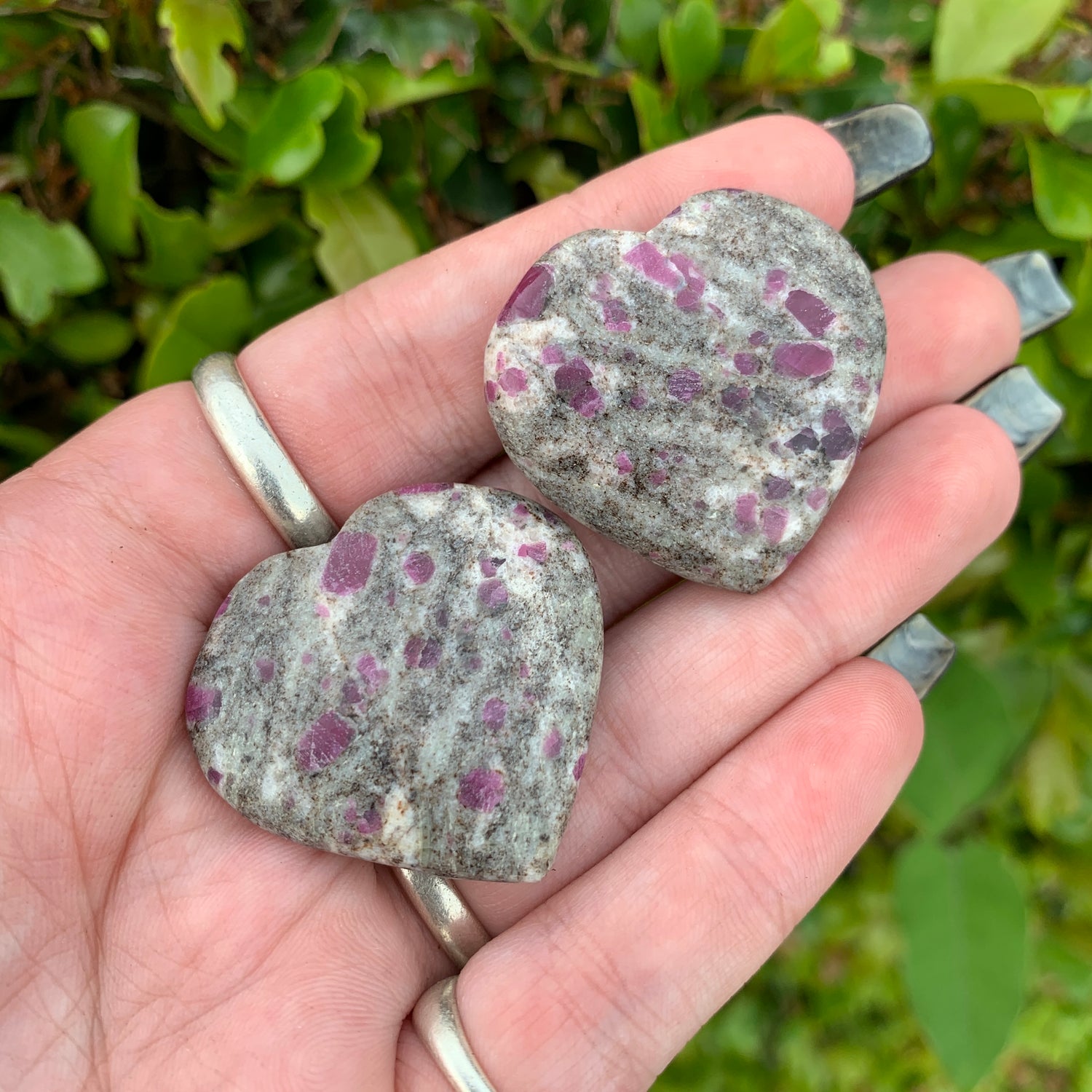 Ruby In Granite Heart