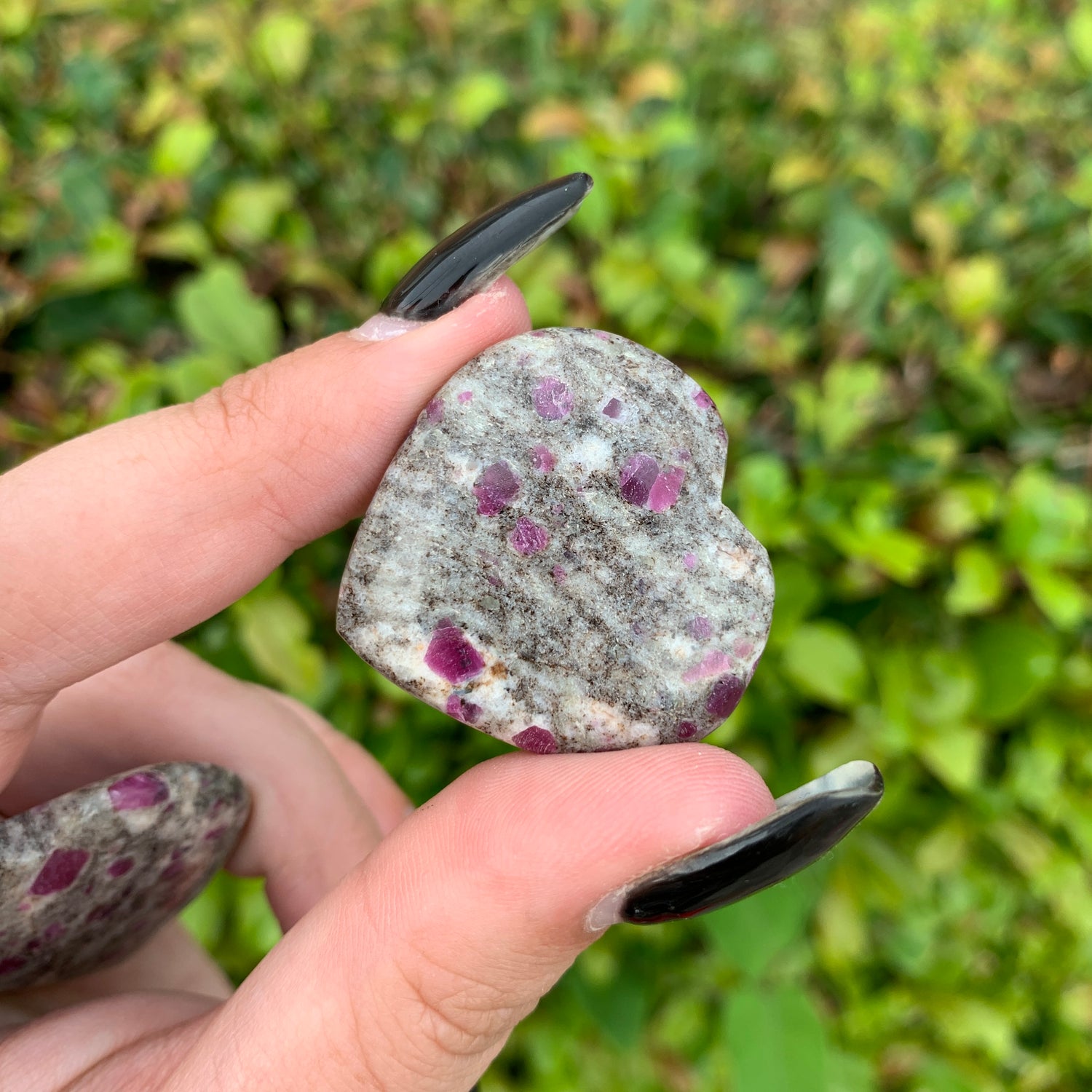 Ruby In Granite Heart