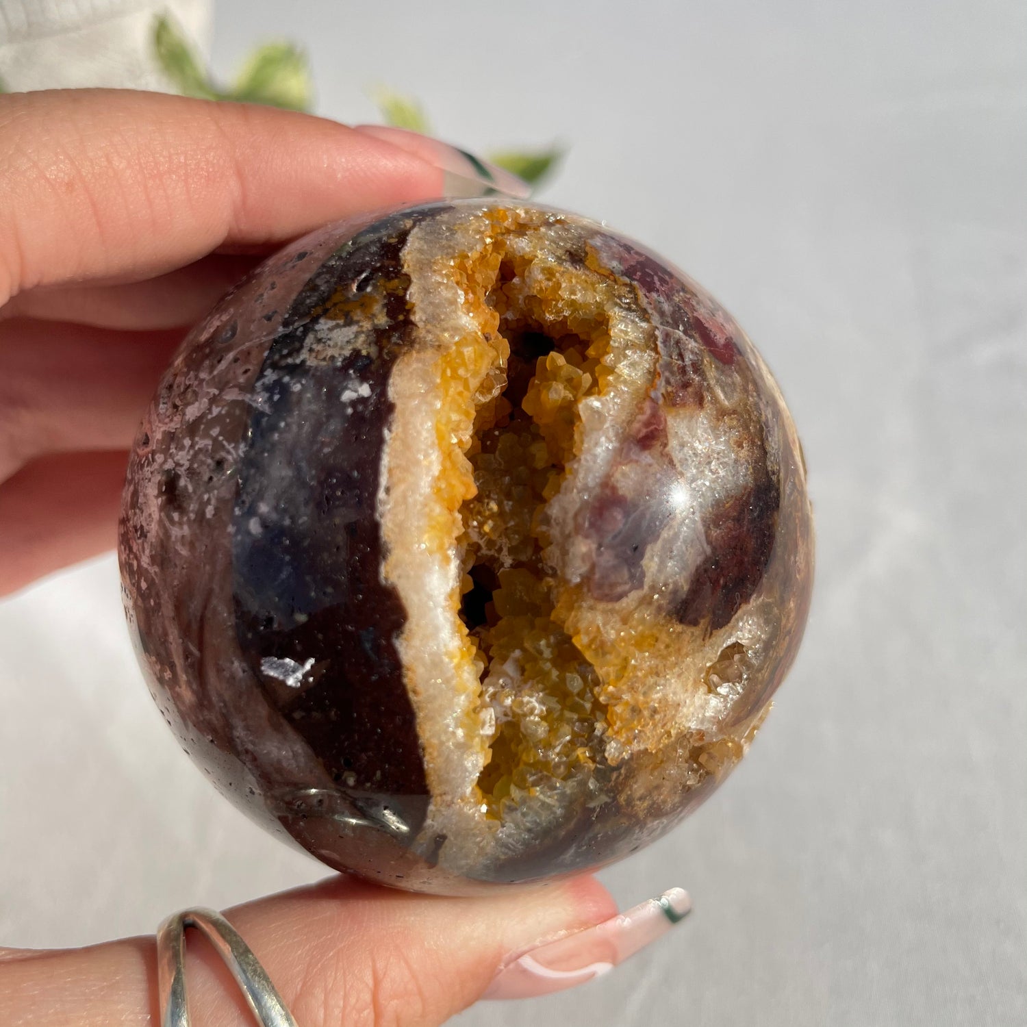 Brecciated Jasper Sphere 6.4cm 001