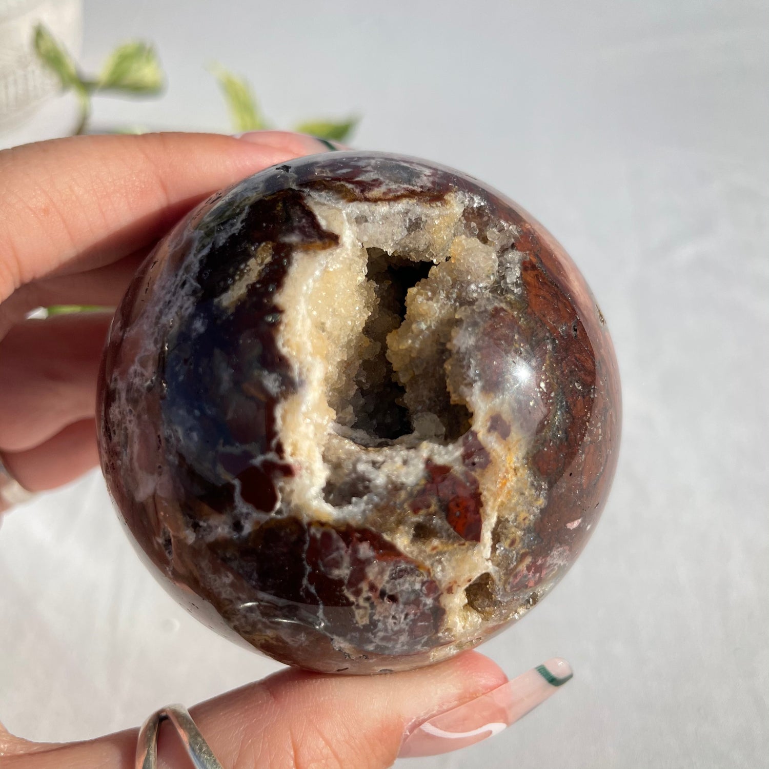 Brecciated Jasper Sphere 6.5cm