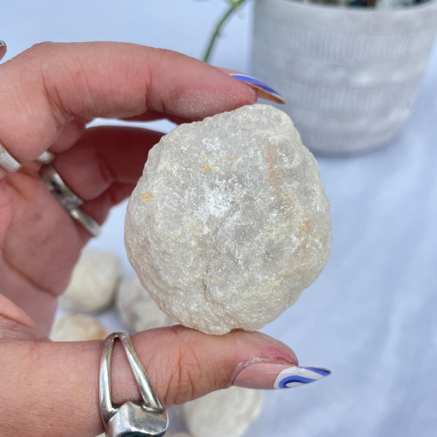 Clear Quartz Geode Uncracked Small