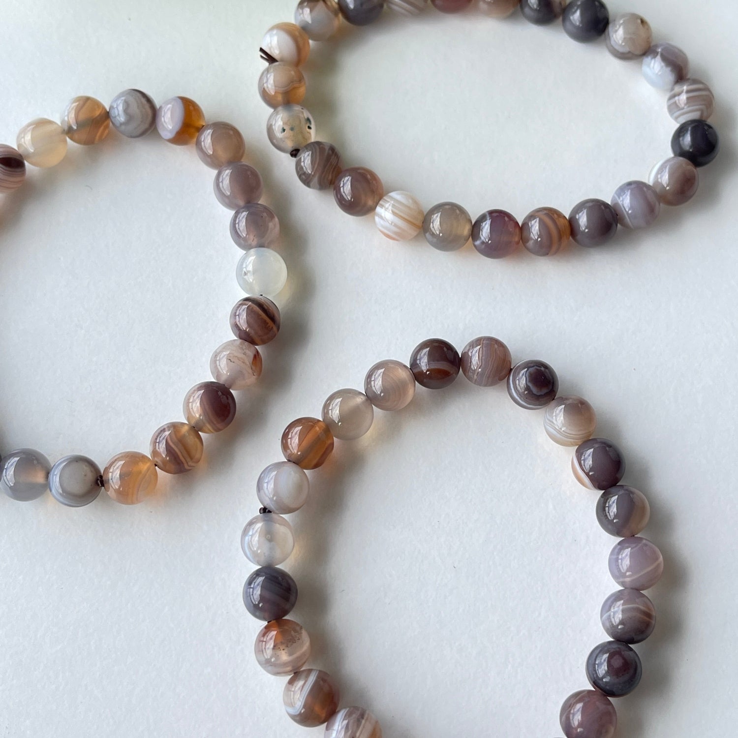 Botswana Agate Med Bracelet