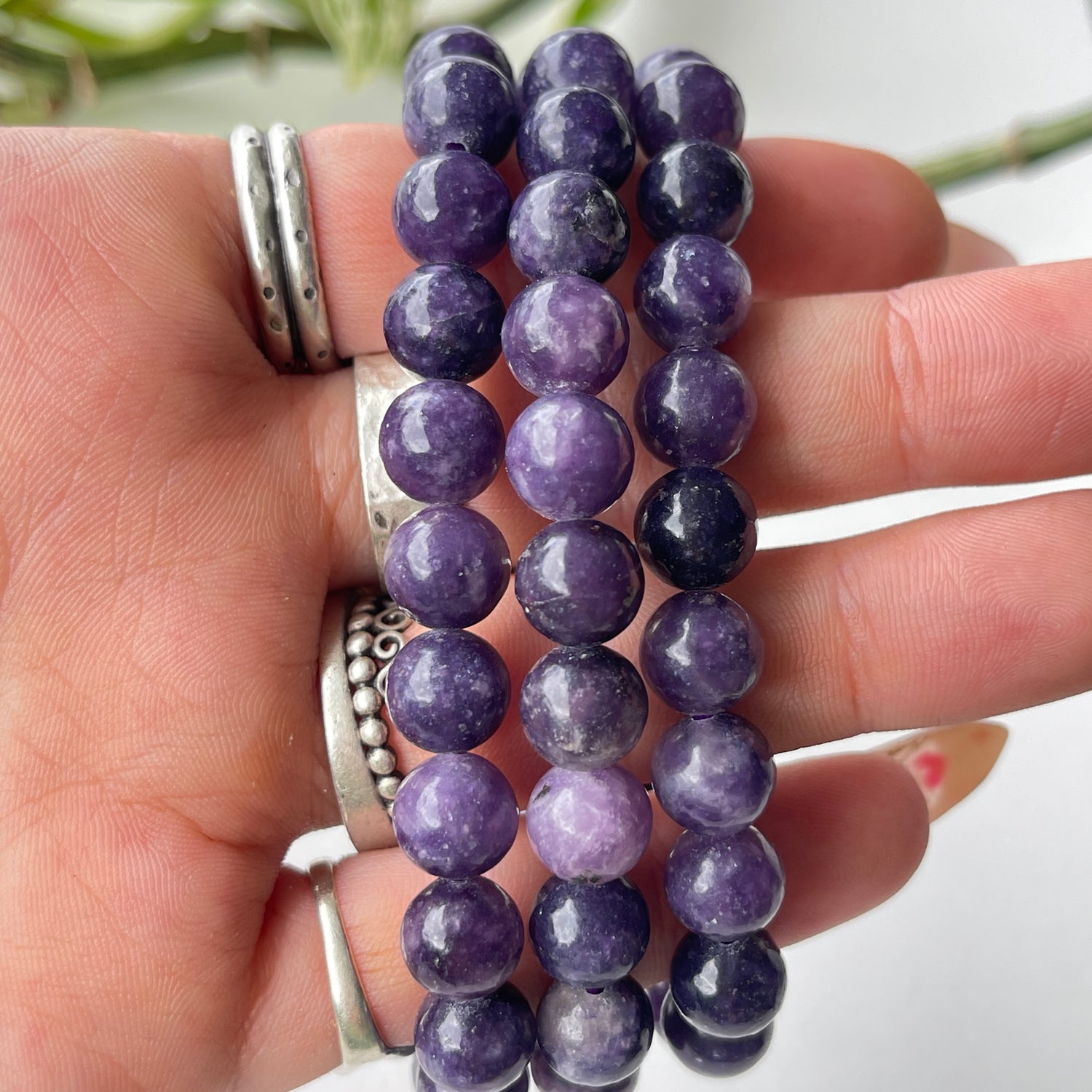 Lepidolite Med Bracelet