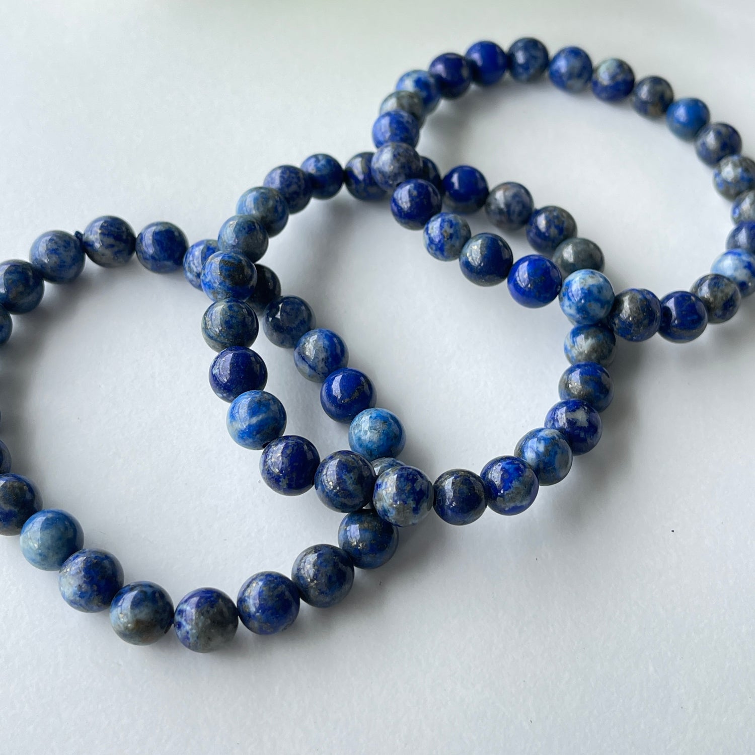 Lapis Lazuli Beaded Bracelet