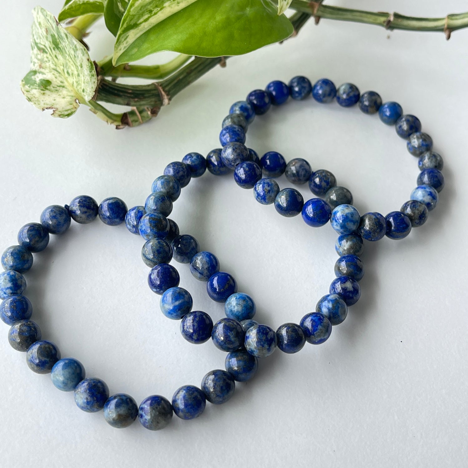 Lapis Lazuli Beaded Bracelet