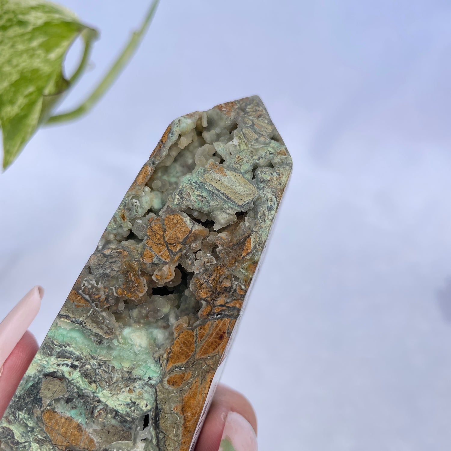 Smithsonite Obelisk 9.5cm 001