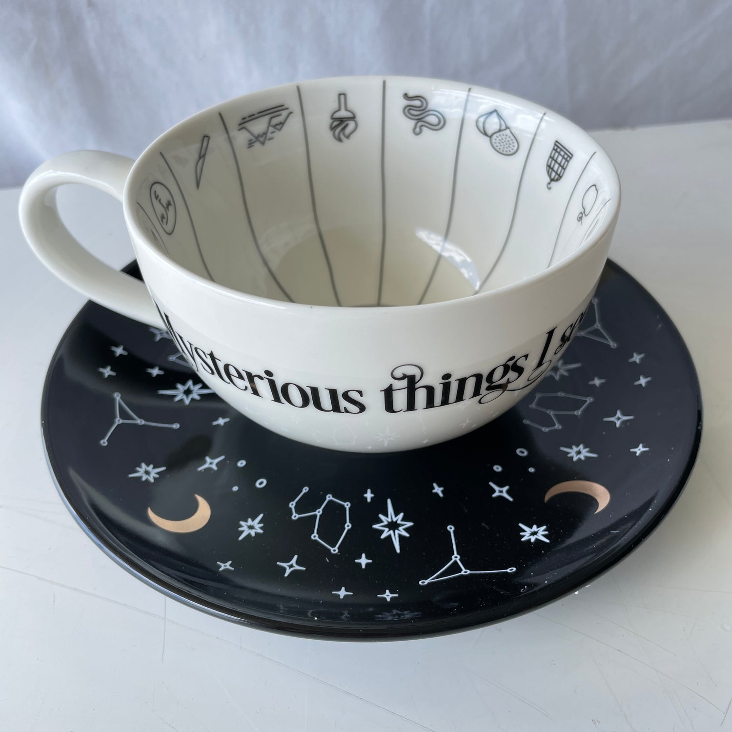 Tea Leaf Reading Cup MUGTEAFT