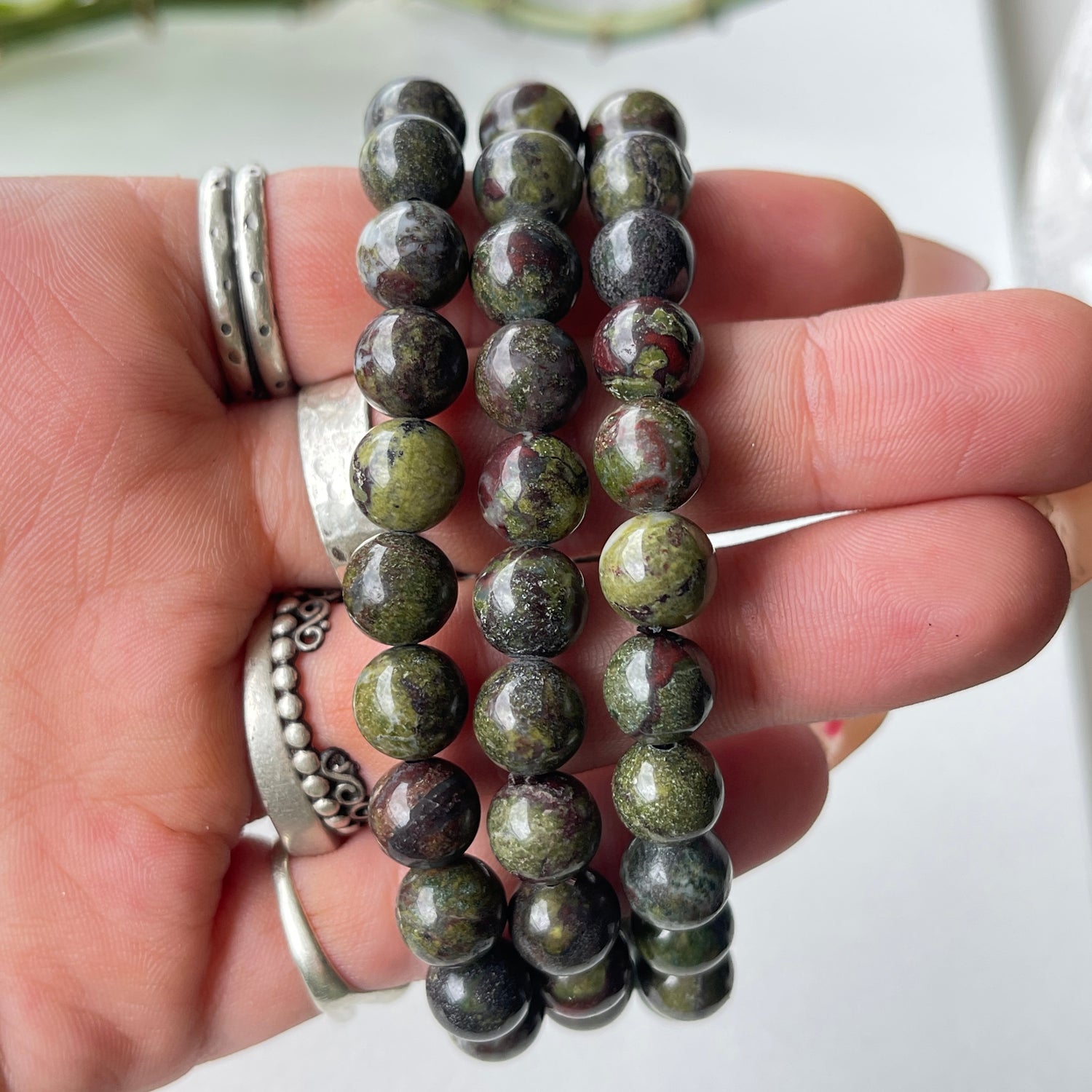 Dragonsblood Beaded Bracelet