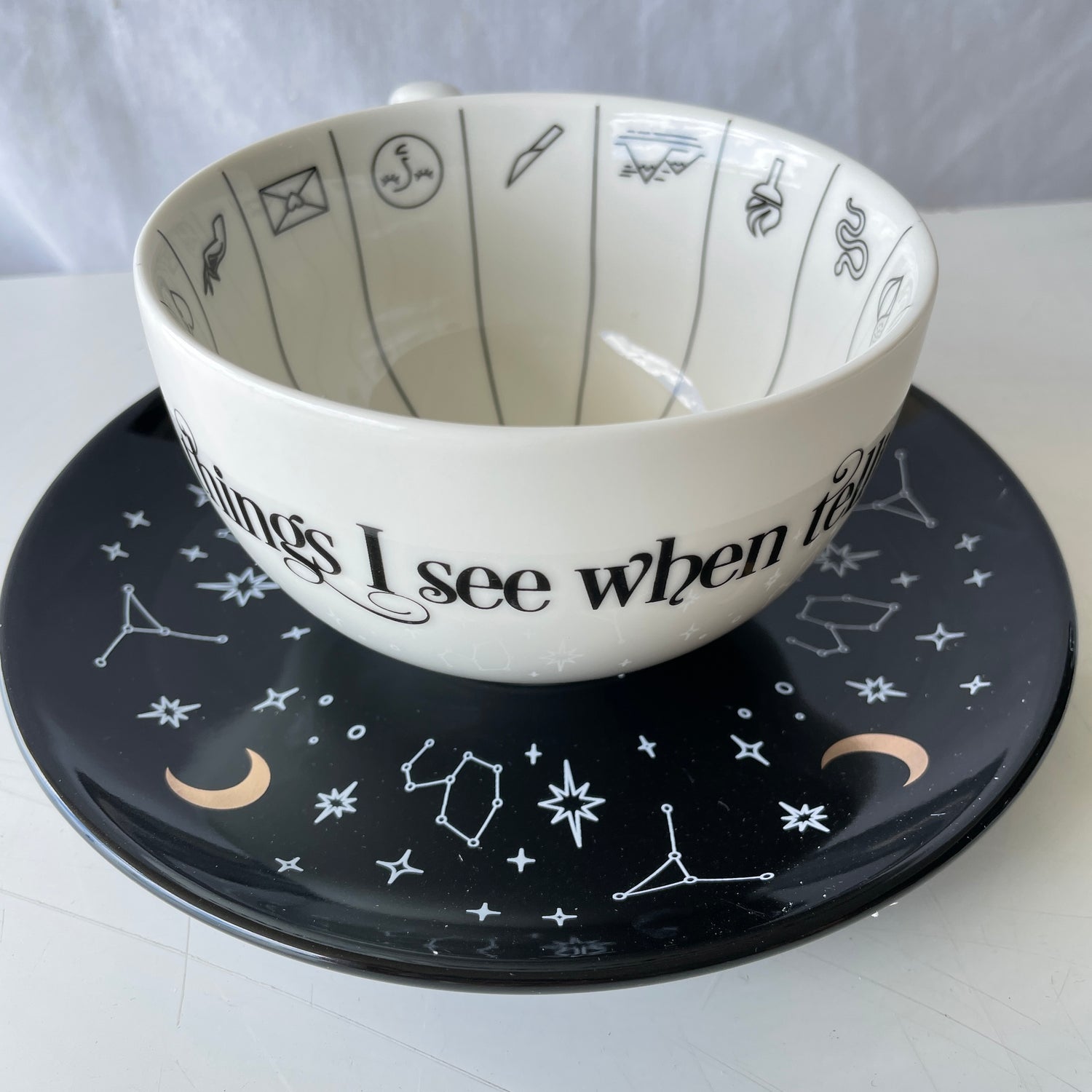 Tea Leaf Reading Cup MUGTEAFT